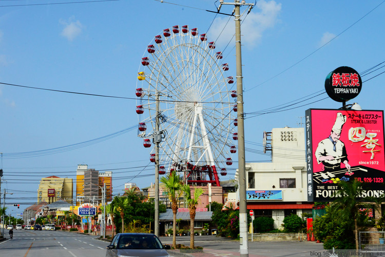 【二入瀛洲】 冲绳岛冲绳岛一天，看空军基地，坐玻璃船观海底，闲逛残波岬灯塔、美国村 - 小鱼滋味 - 小鱼滋味