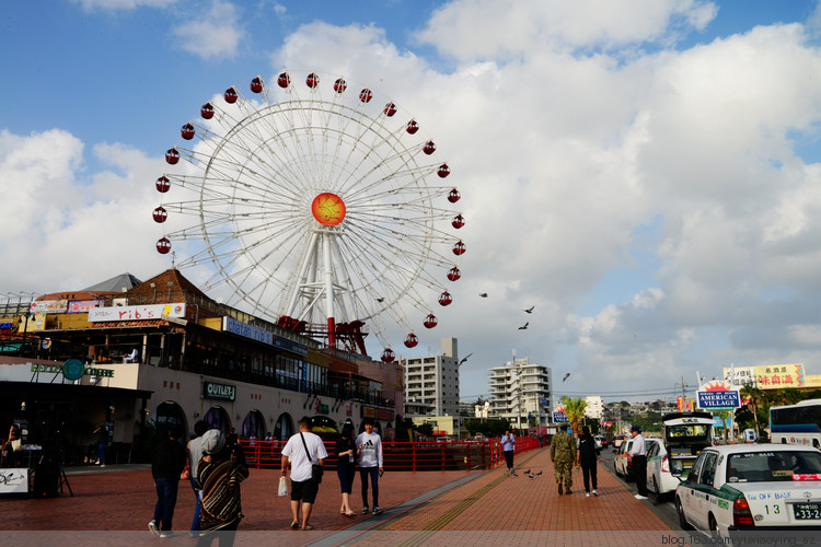 【二入瀛洲】 冲绳岛冲绳岛一天，看空军基地，坐玻璃船观海底，闲逛残波岬灯塔、美国村 - 小鱼滋味 - 小鱼滋味