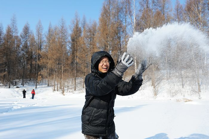 2011，兔年春节--之六 雪中漫游 - 小鱼滋味 - 小鱼滋味