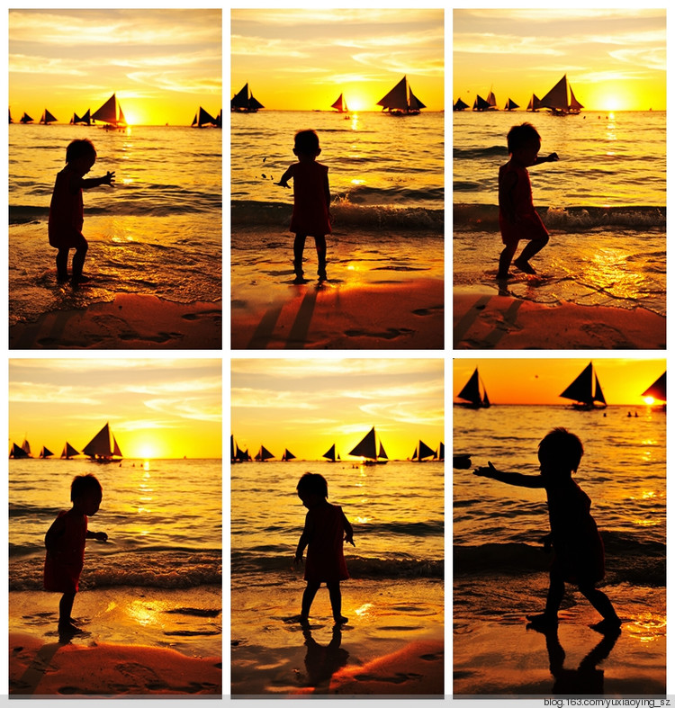 【带着宝宝去旅行】 菲律宾长滩岛——浪漫滑翔天地，醉美帆船日落 - 小鱼滋味 - 小鱼滋味