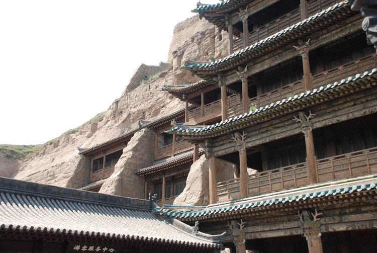 奥运万里拉风行（D8 参观五台山殊像寺，云冈石窟，夜宿内蒙呼和浩特） - 小鱼滋味 - 小鱼滋味