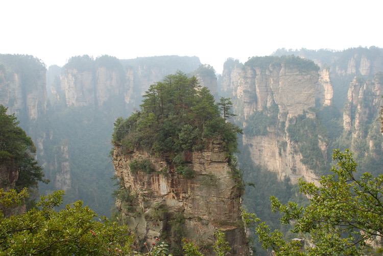 【2007春节湖南行】 之六 游张家界天子山 - 小鱼滋味 - 小鱼滋味