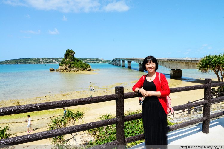 【二入瀛洲】 冲绳岛一天，游万座毛、古宇利大桥、水族馆，吃美味豚肉 - 小鱼滋味 - 小鱼滋味