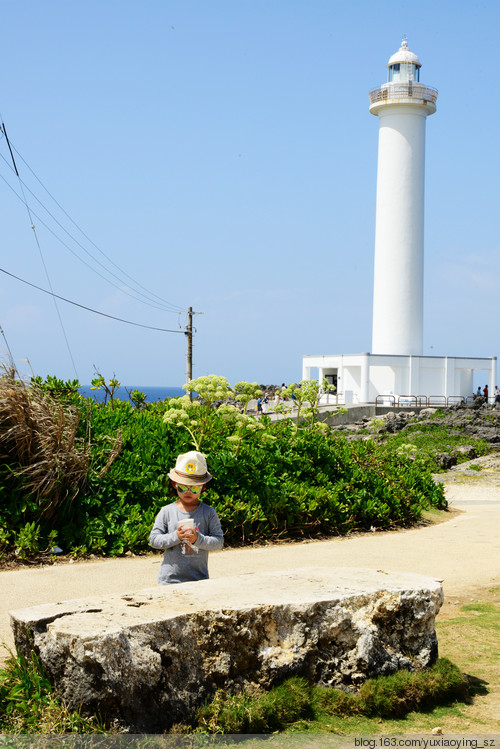 【二入瀛洲】 冲绳岛冲绳岛一天，看空军基地，坐玻璃船观海底，闲逛残波岬灯塔、美国村 - 小鱼滋味 - 小鱼滋味