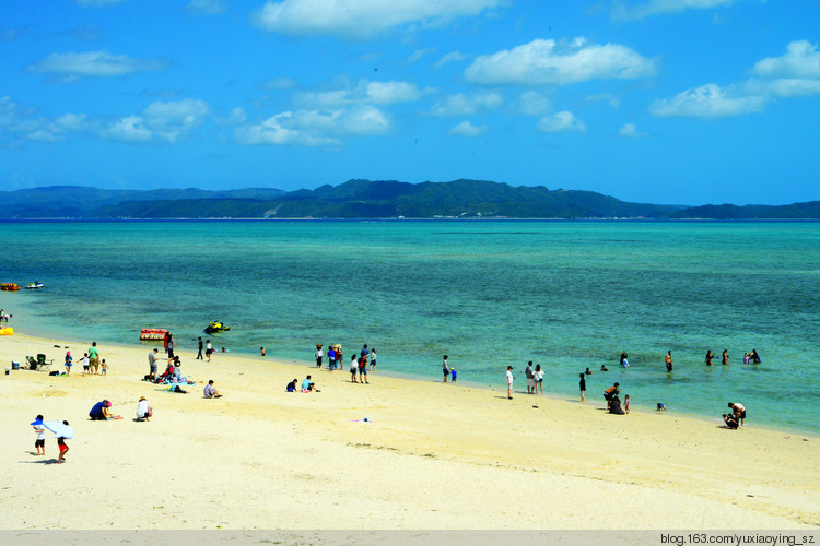 【二入瀛洲】 冲绳岛一天，游万座毛、古宇利大桥、水族馆，吃美味豚肉 - 小鱼滋味 - 小鱼滋味