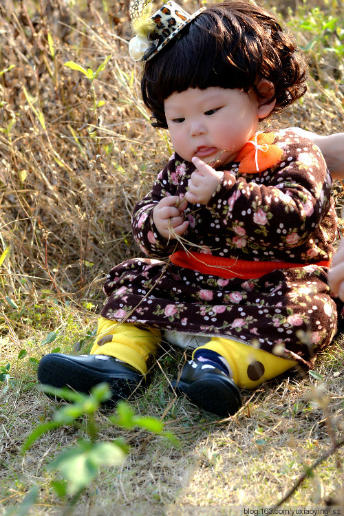 家有小妞，整半岁 - 小鱼滋味 - 小鱼滋味