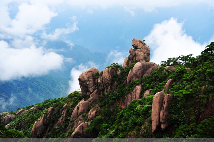 【忘记带宝宝的长假旅行】三清山景色，可与黄山媲美 - 小鱼滋味 - 小鱼滋味