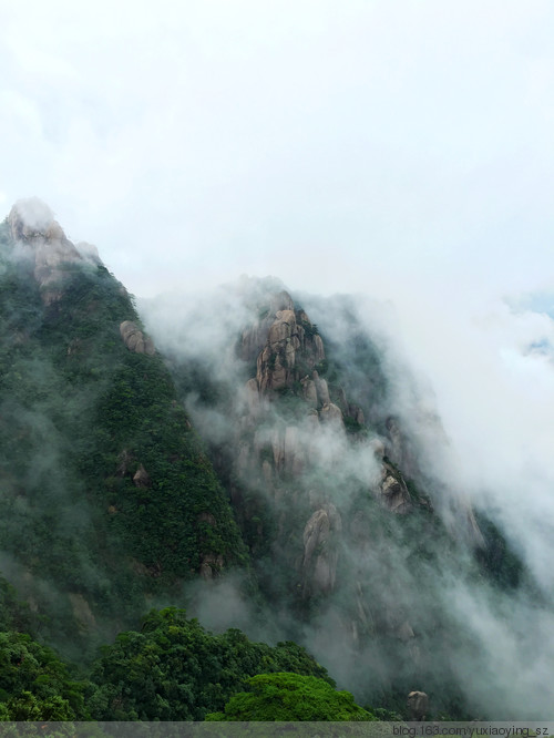 【忘记带宝宝的长假旅行】三清山景色，可与黄山媲美 - 小鱼滋味 - 小鱼滋味