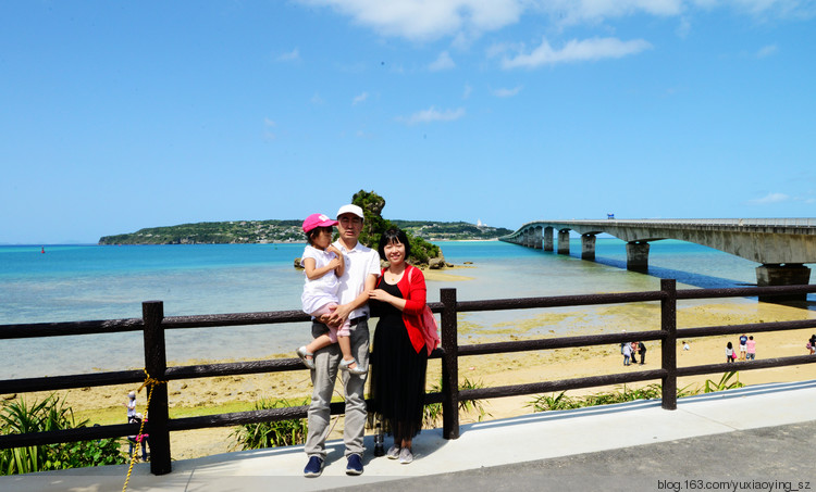 【二入瀛洲】 冲绳岛一天，游万座毛、古宇利大桥、水族馆，吃美味豚肉 - 小鱼滋味 - 小鱼滋味