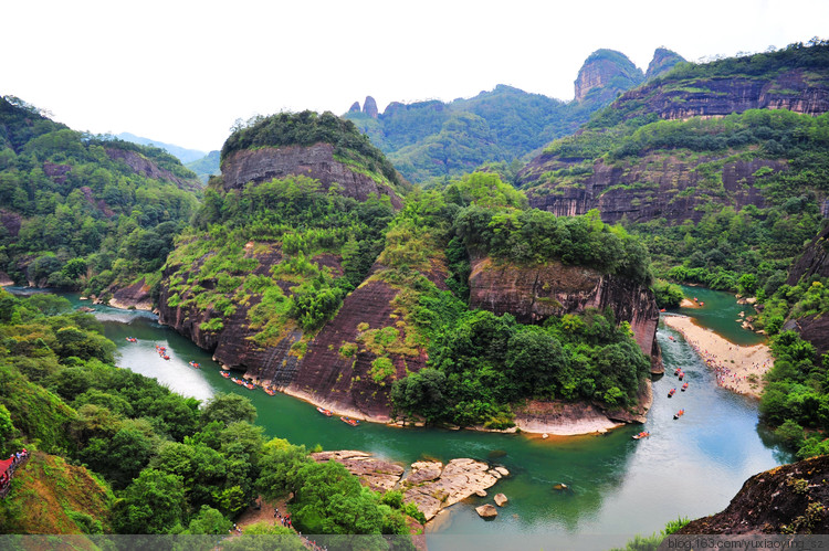 【忘记带宝宝的长假旅行】 武夷山之飘流九曲溪、攀爬天游山 - 小鱼滋味 - 小鱼滋味