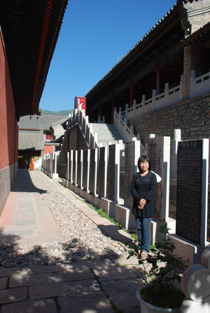 奥运万里拉风行（D8 参观五台山殊像寺，云冈石窟，夜宿内蒙呼和浩特） - 小鱼滋味 - 小鱼滋味