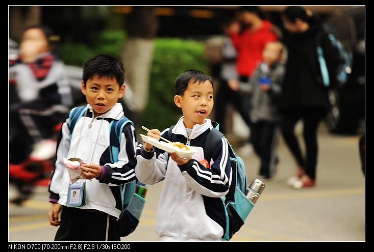 上学路上的早餐 - 小鱼滋味 - 小鱼滋味