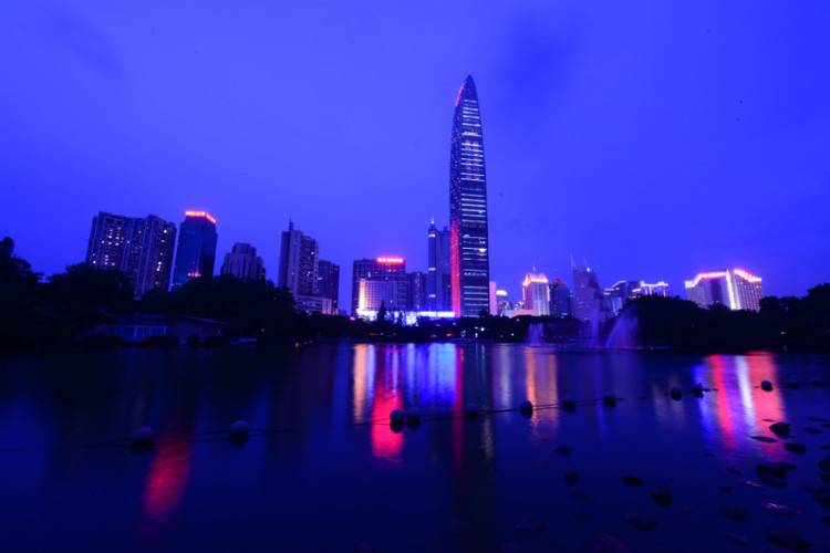 夜景练习--深圳新地标 - 小鱼滋味 - 小鱼滋味