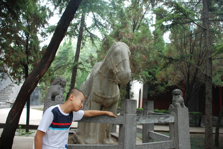 奥运万里拉风行（D6 参观河南白马寺、仰韶文化遗址、三门峡大坝，夜宿山西平遥古城） - 小鱼滋味 - 小鱼滋味